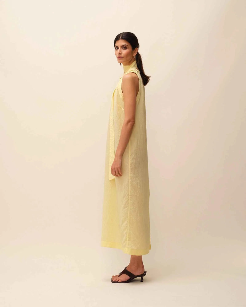 vestido amarillo adid