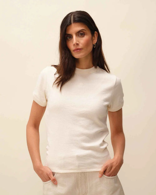 Camiseta Lilou crudo