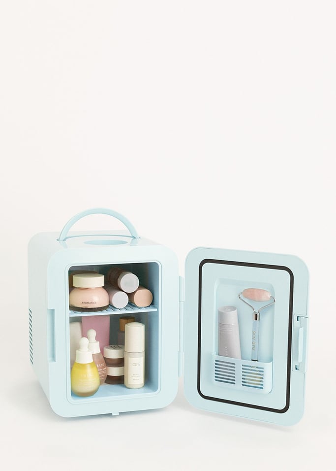Nevera Mini Box - Mini Nevera Con Función Frío/Calor 4 L - Azul Pastel