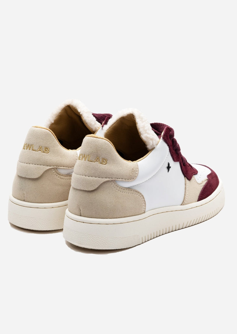 NL11 White/Beige/Vino - NEWLAB - Chaussures - NEWLAB