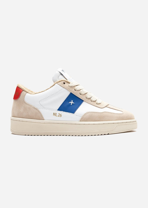 NL26 White/Blue/Red - NEWLAB - Chaussures - NEWLAB