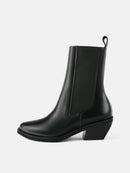 Bottines Round The World - Noir