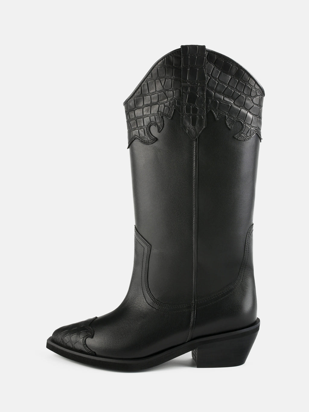 Bottes Night In Texas - Noir
