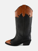 Bottes Night In Texas - Noir Et Marron