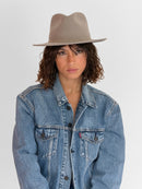 Chapeau Feutre Noe - Cement