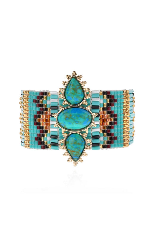 Manchette Noliti - Turquoise