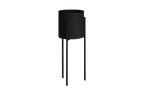Maki Flower Pot – Large – Vulcano Black