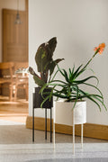 Maki Flower Pot – Large – Vulcano Black