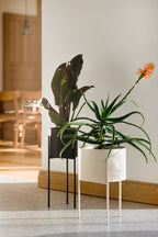 Maki Flower Pot – Large – Vulcano Black