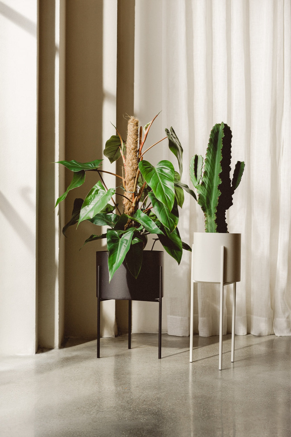 Maki Flower Pot – Large - Piazza Beige