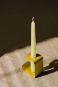 Bougeoir Flec - Grand - Gold Green