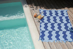 Serviette De Plage Nugo - Blueberry Pie & Baby Blue