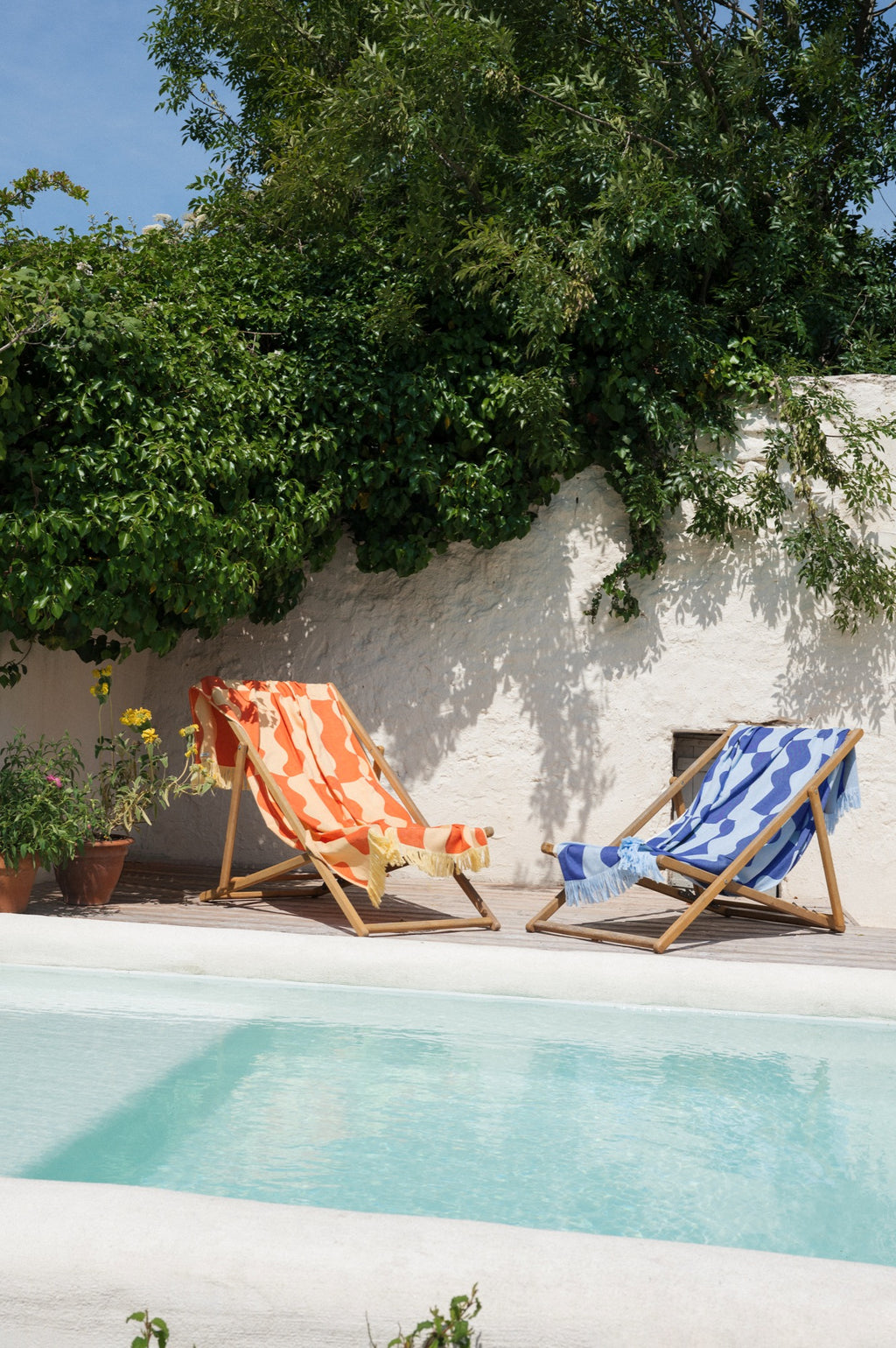 Serviette De Plage Nugo - Pumpkin Orange & Yellow Mellow