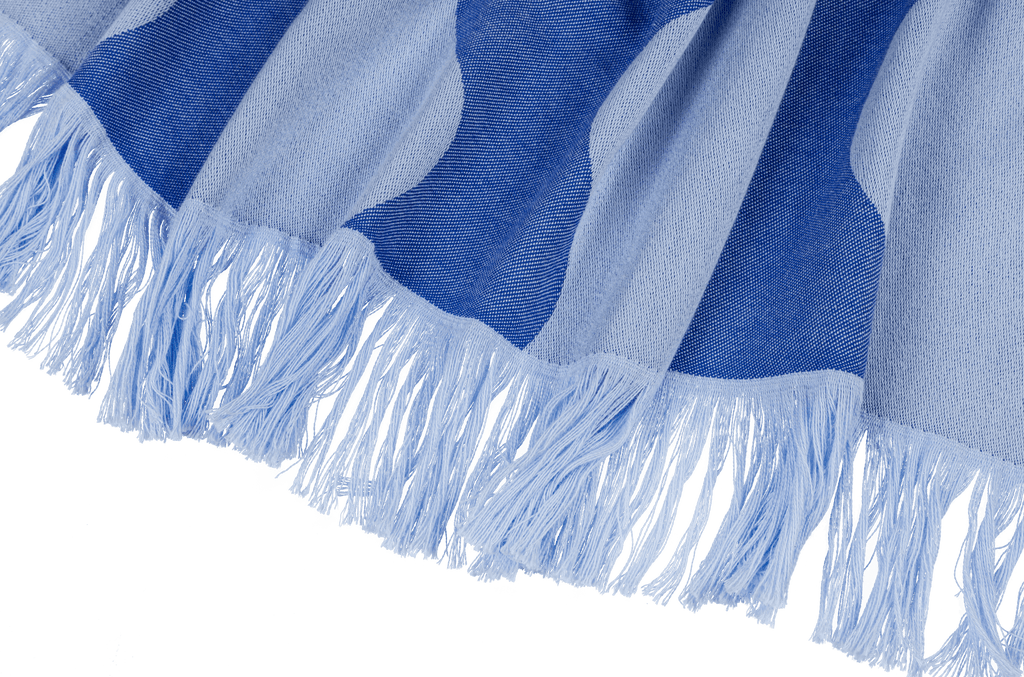 Serviette De Plage Nugo - Blueberry Pie & Baby Blue