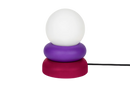 Otem Table Lamp - Violet Iris Et Raisin Pourpre