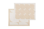 Set of 2 Abi Tea Towels - Sand Beige & Cream