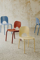 Chaise Atto - Jaune Beurré