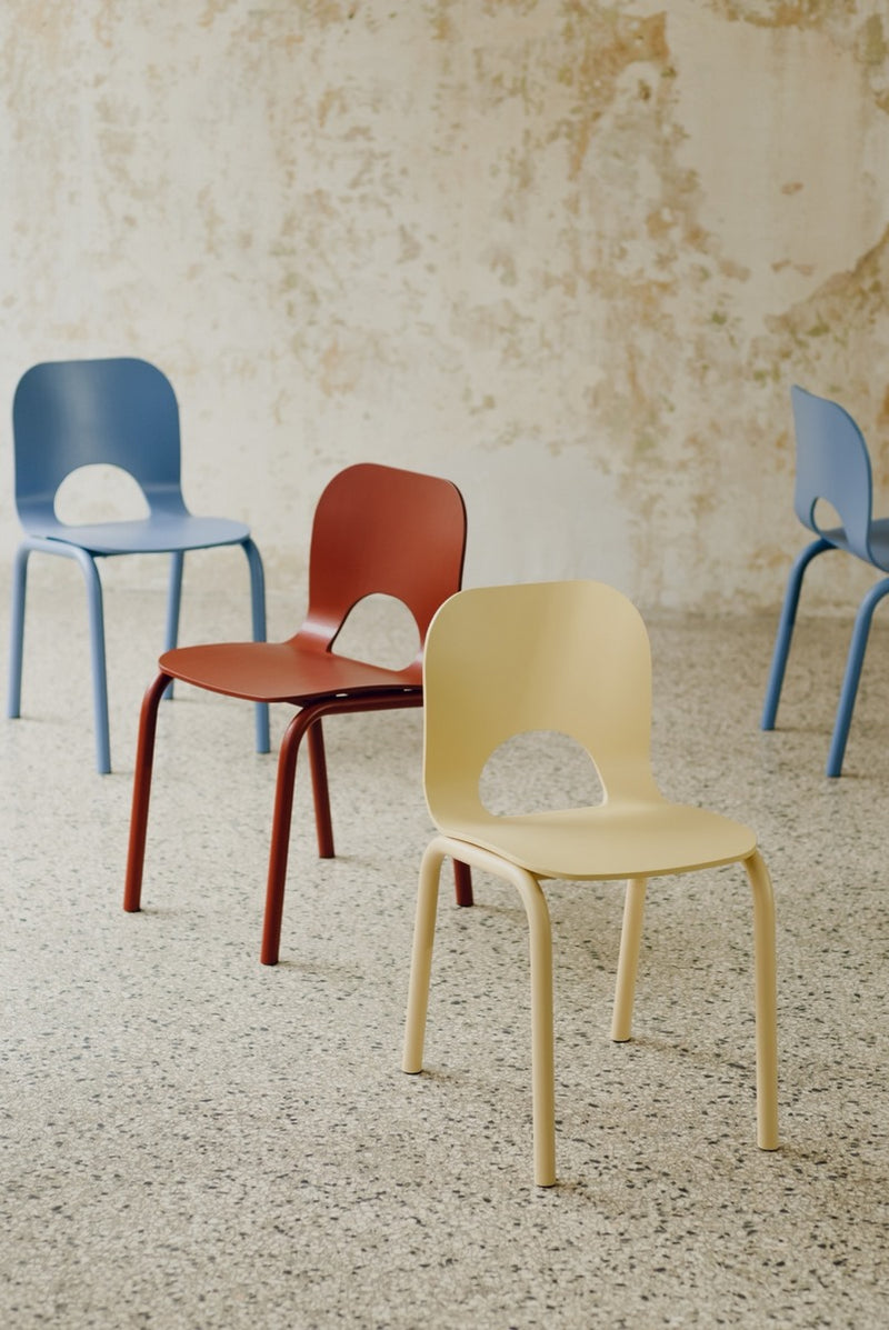 Chaise Atto - Jaune Beurré