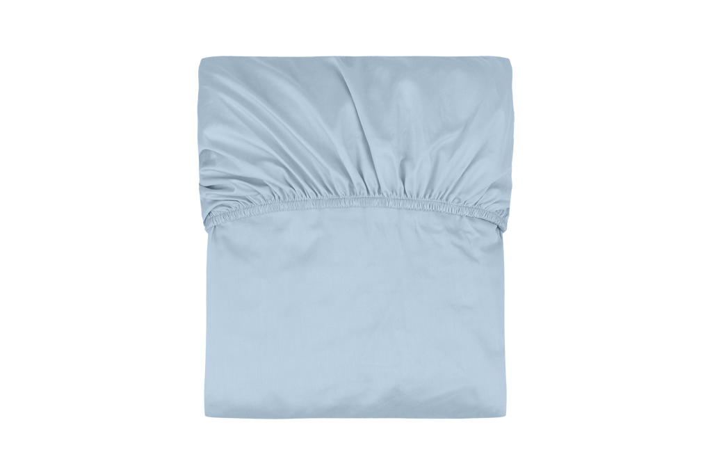Oba Fitted Sheets - Baby Blue