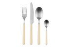 Noli - Cutlery Set for 1 Person - Stainless Steel - Butter Yellow