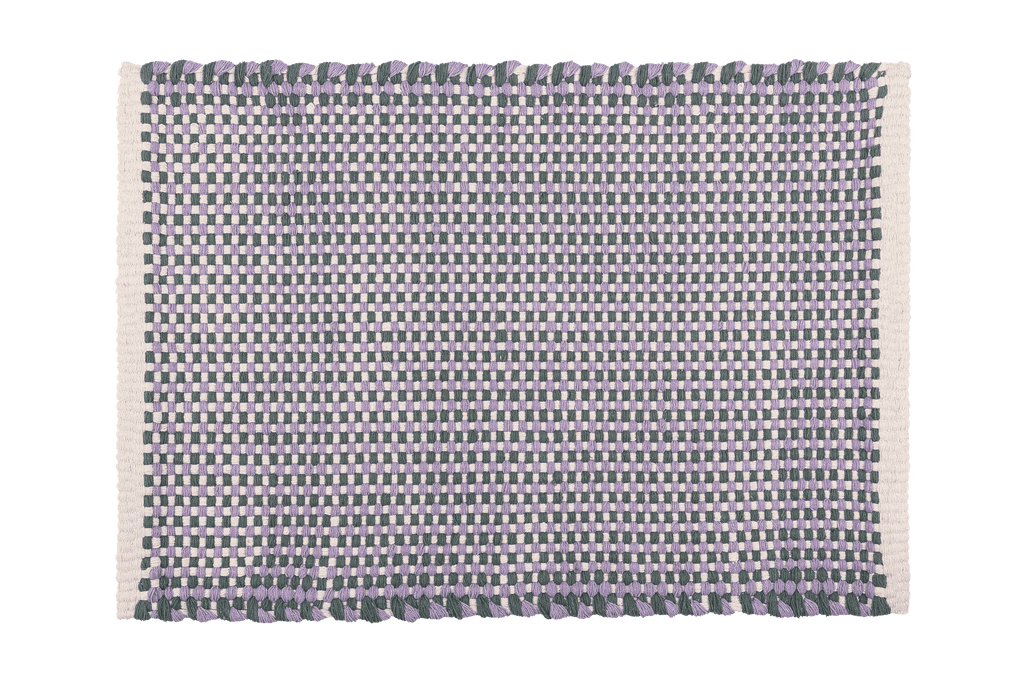 Dei Doormat - Lilac & Green & Beige