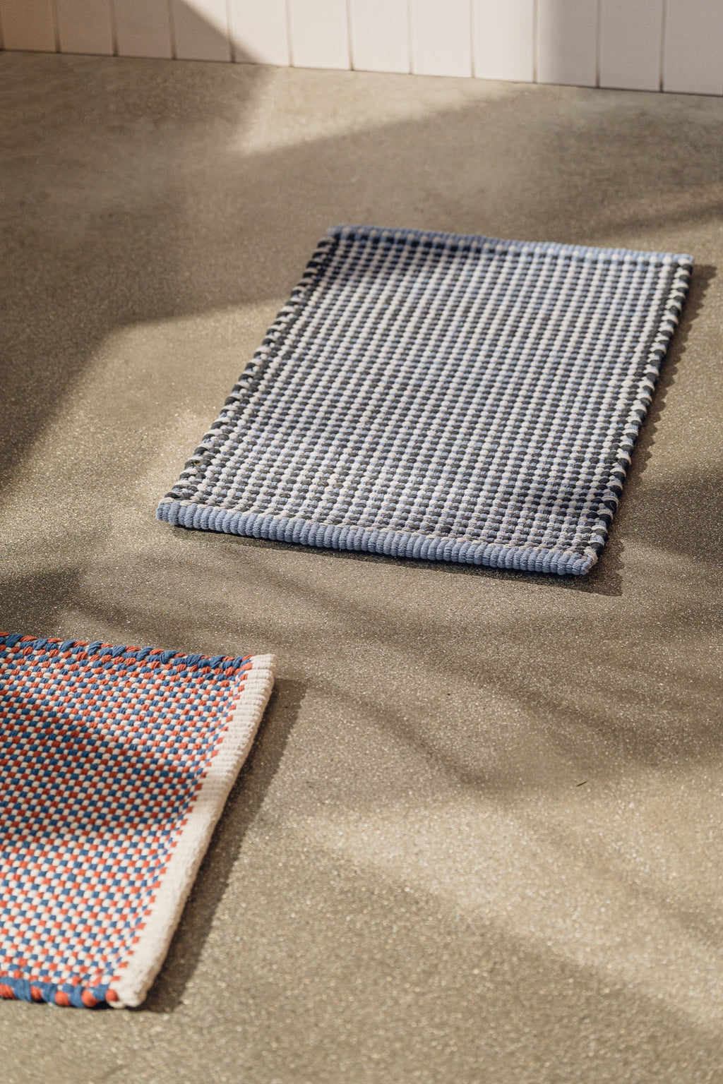 Felpudo Dei - Black & Grey & Light Blue