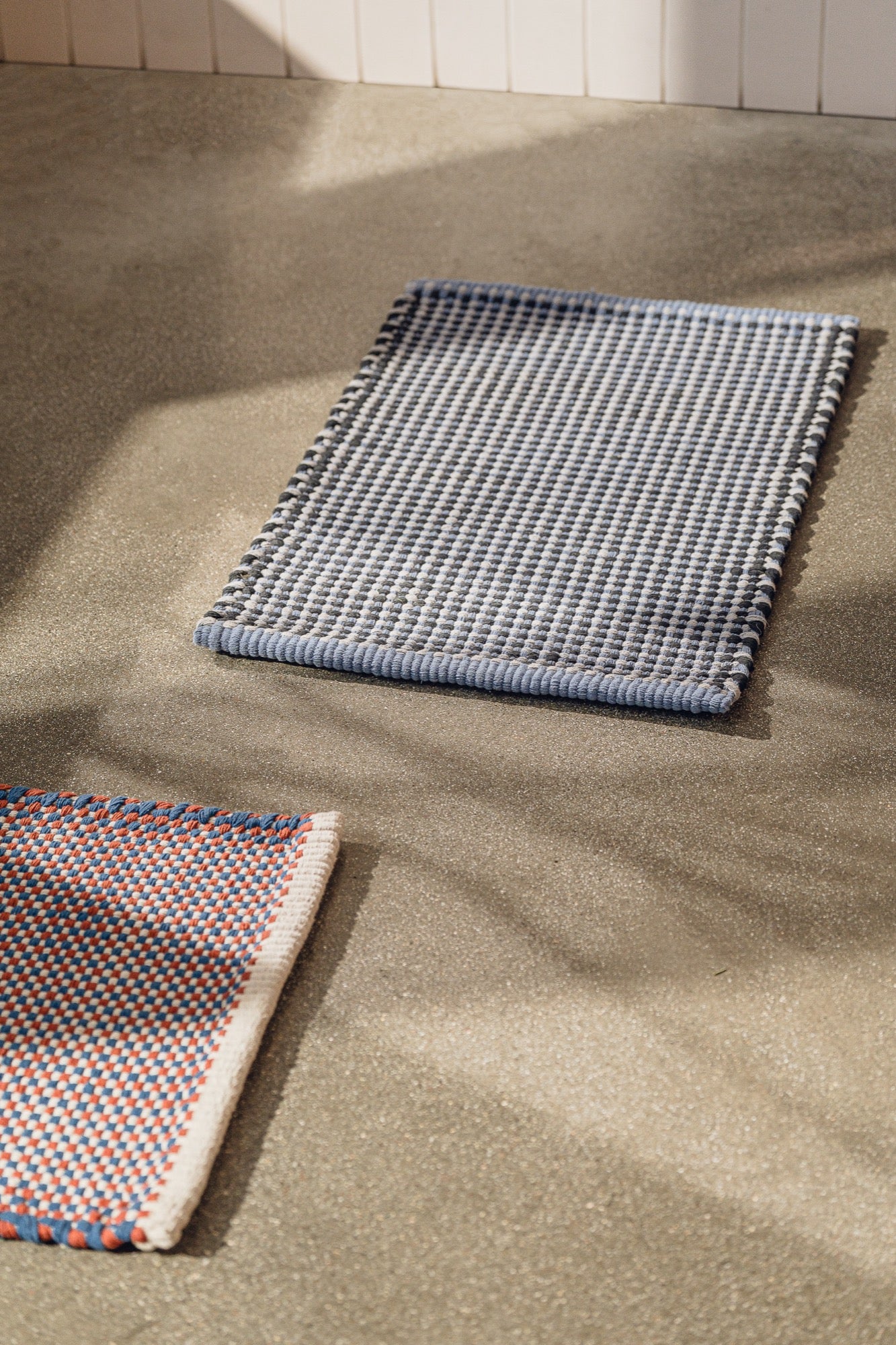 Felpudo Dei - Black & Grey & Light Blue