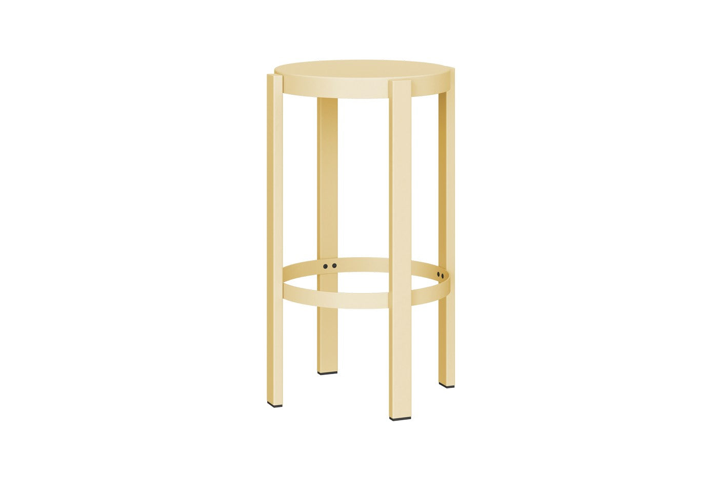 Doon Stool - Medium - Butter Yellow
