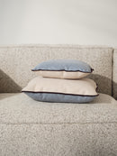 Coussin Dvu - Sky Blue / Seashell Beige