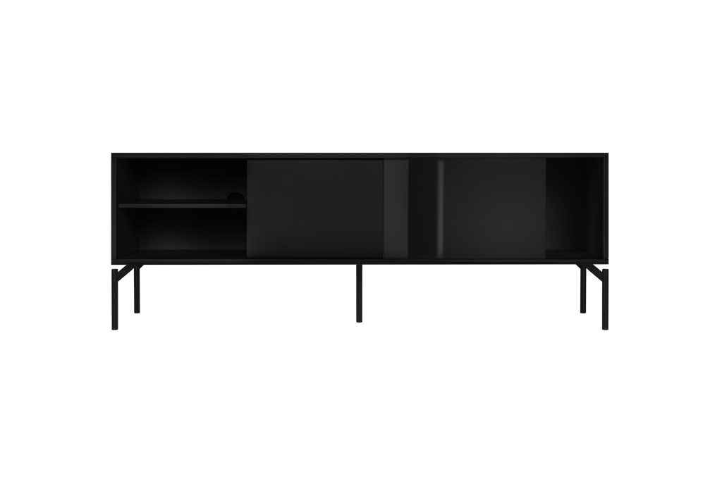 Met TV Unit - Large - Vulcano Black