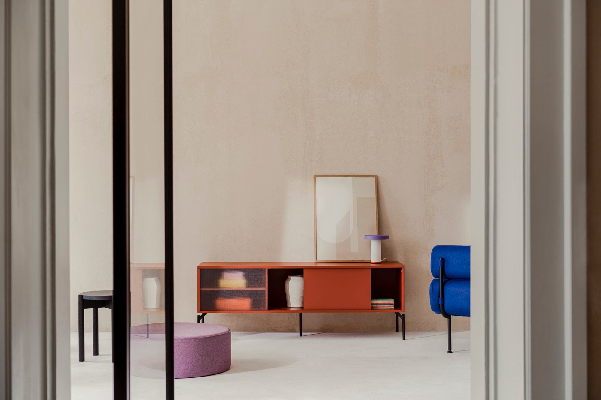 Meuble Tv Met - Grand - Terracotta Blush