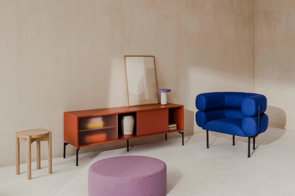 Meuble Tv Met - Grand - Terracotta Blush