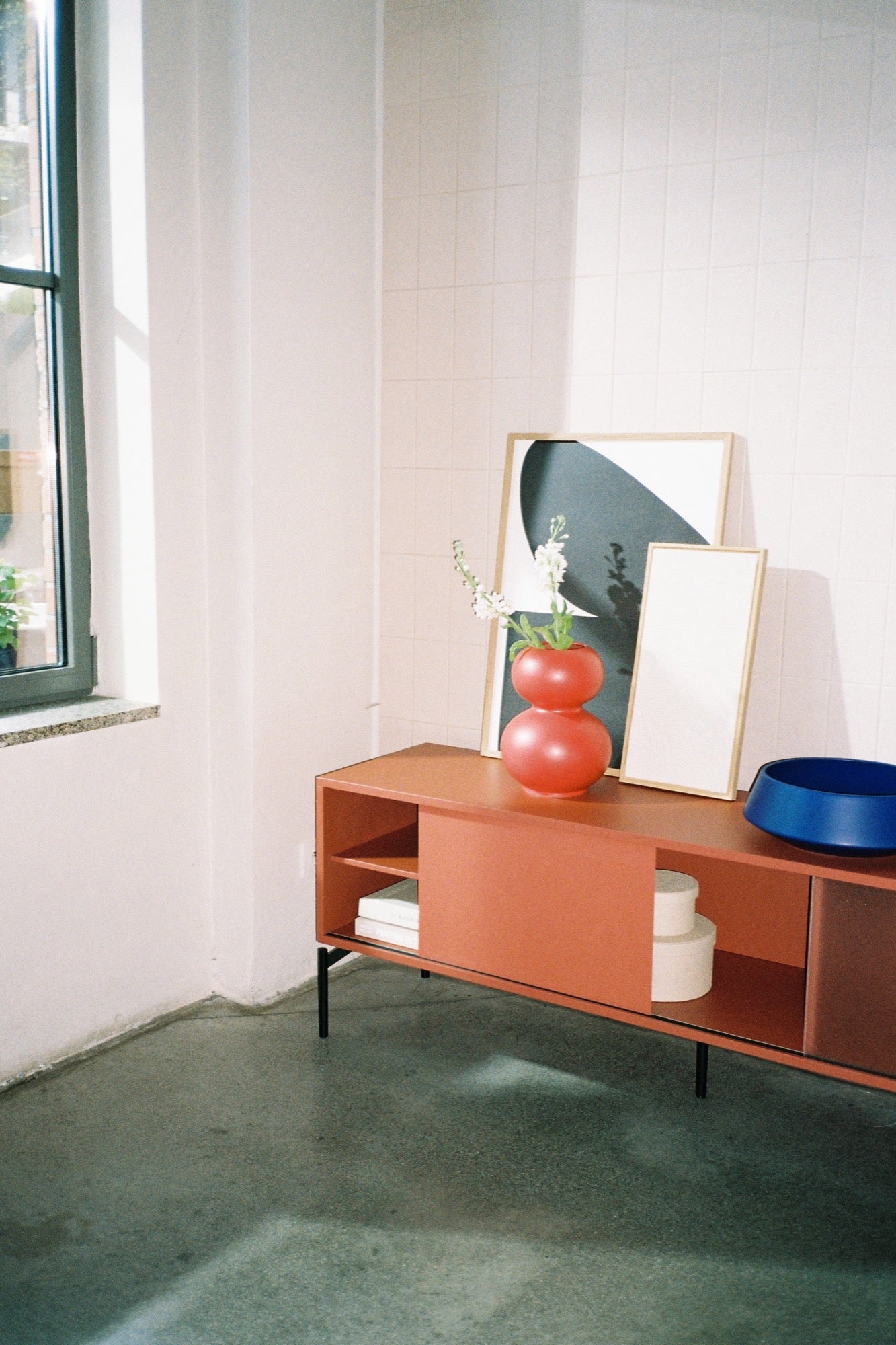 Meuble Tv Met - Grand - Terracotta Blush