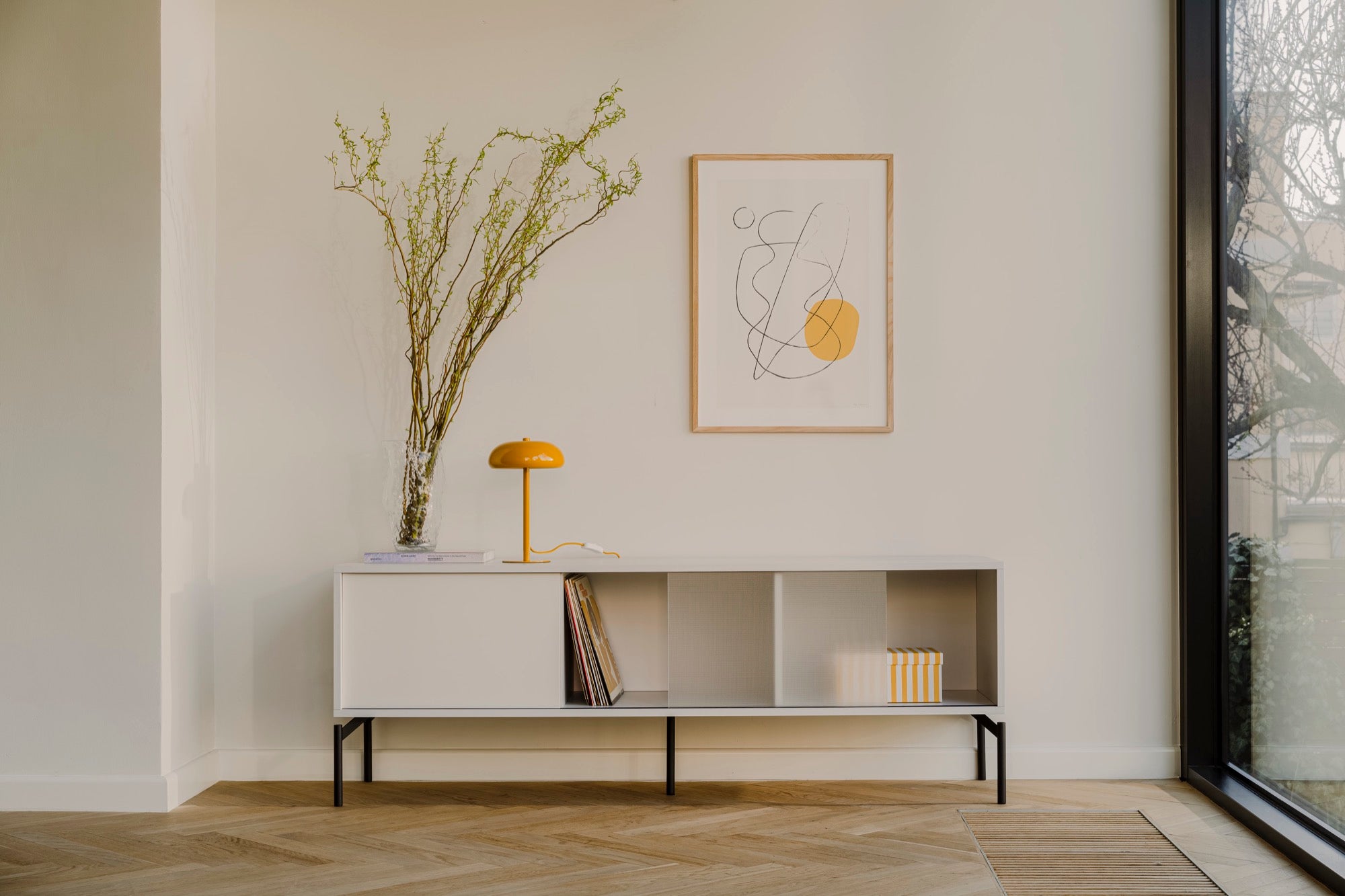 Meuble Tv Met - Grand - Almond Grey