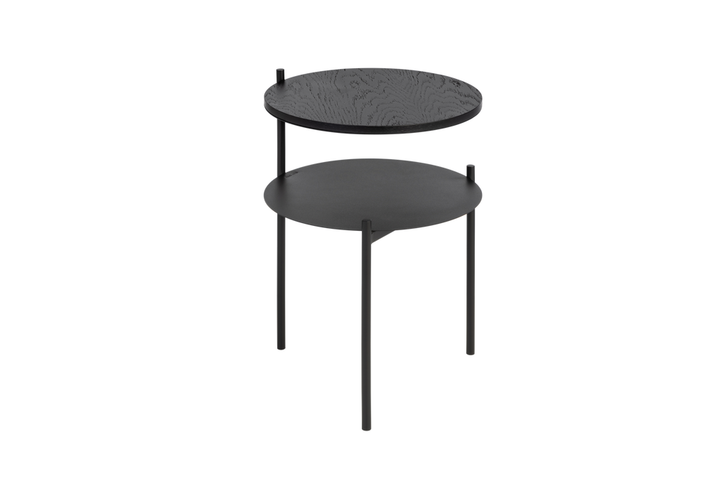 Bedside Table OS -Black Oak