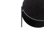 Bedside Table OS -Black Oak