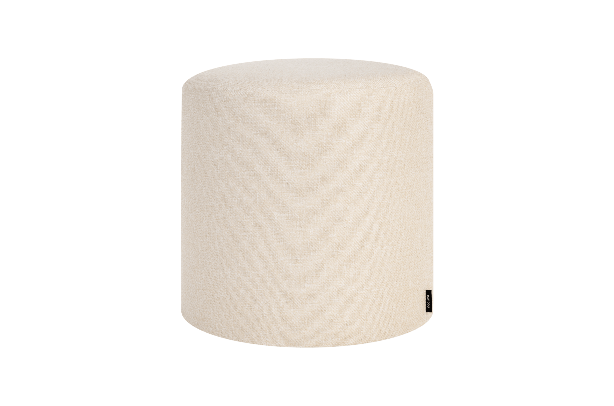 Folk - Pouffe - Polyester - Cream Beige