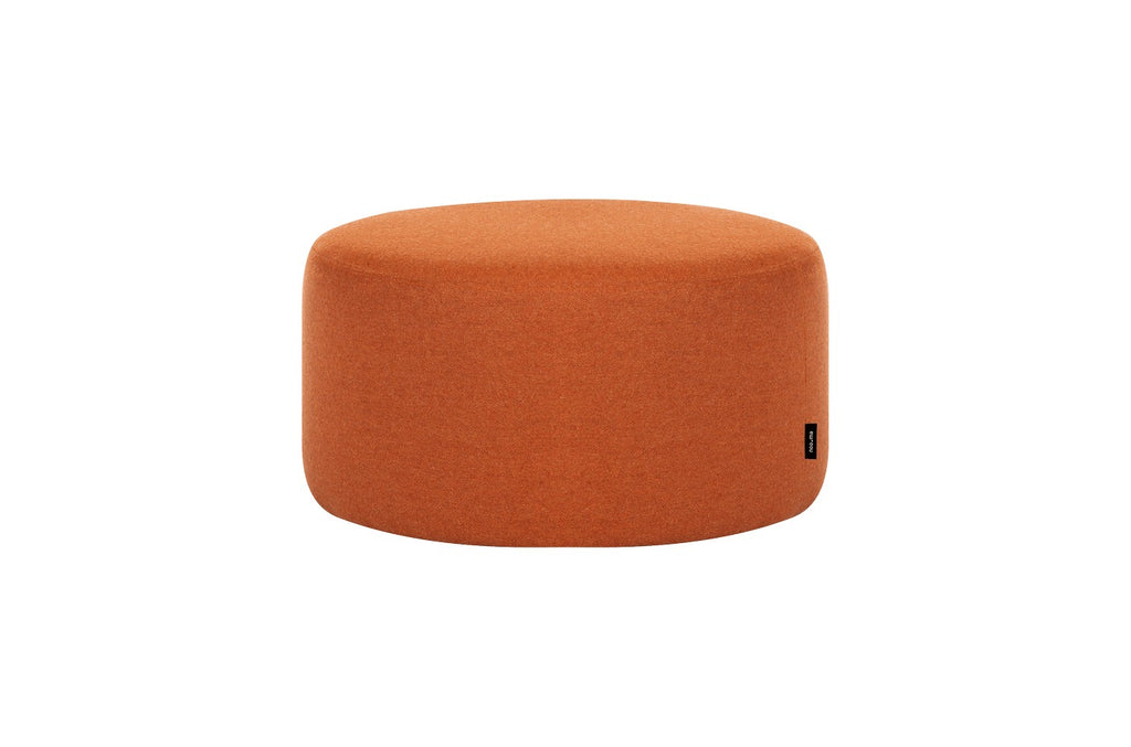 Pouf Folk - Petit - Terracotta Wool