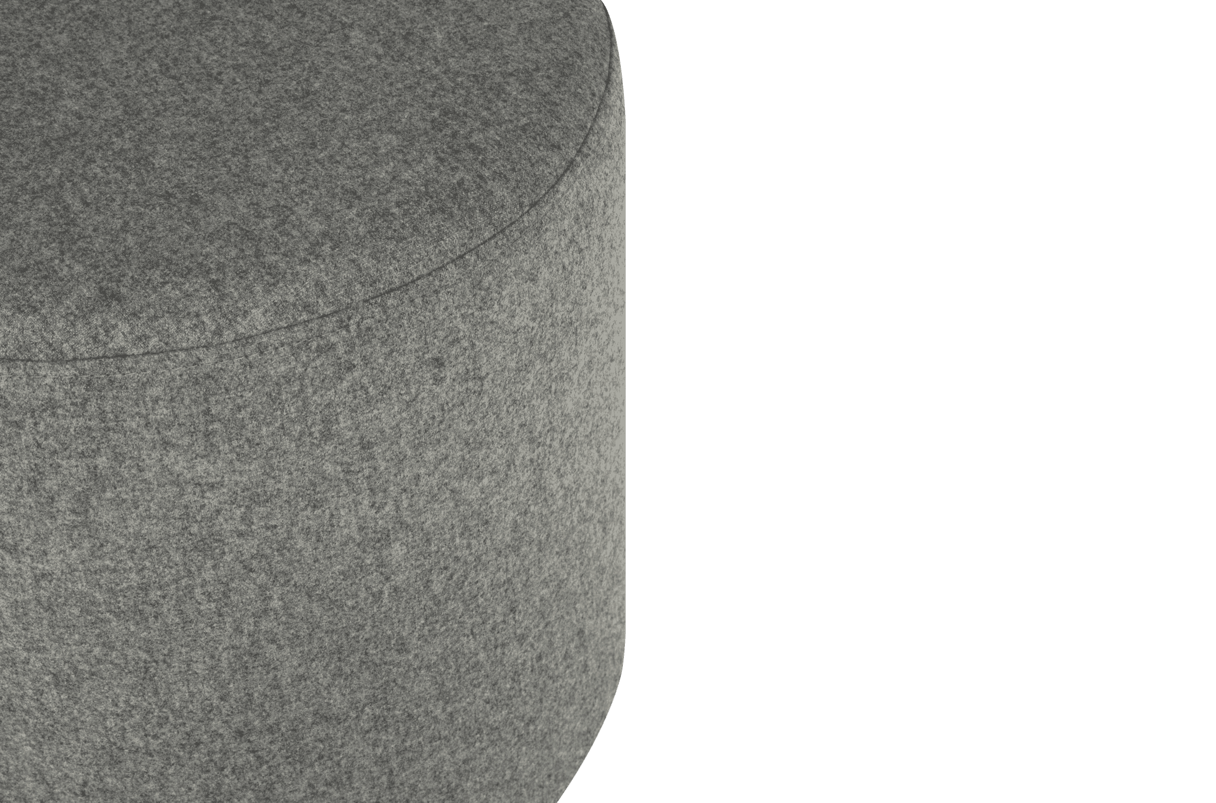 Puf Folk - Large - Universal Grey Wool