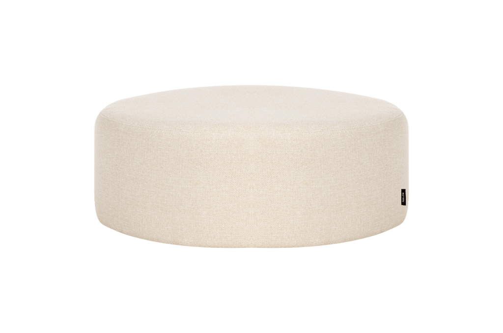 Pouf Folk - Large - Cream Beige