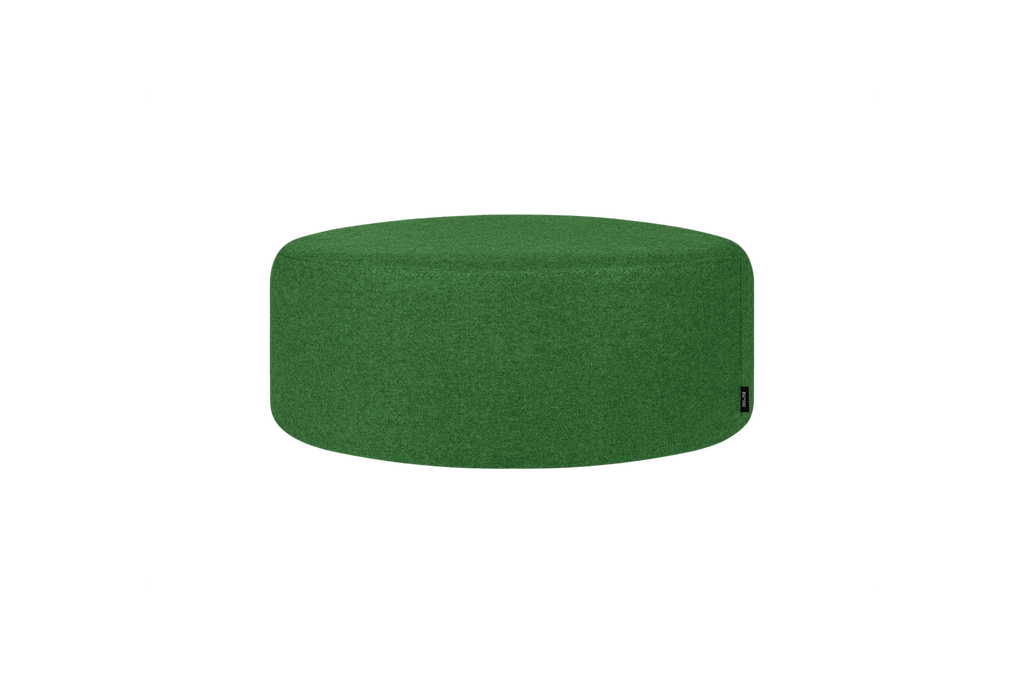 Folk Pouf - Large - Moss Green