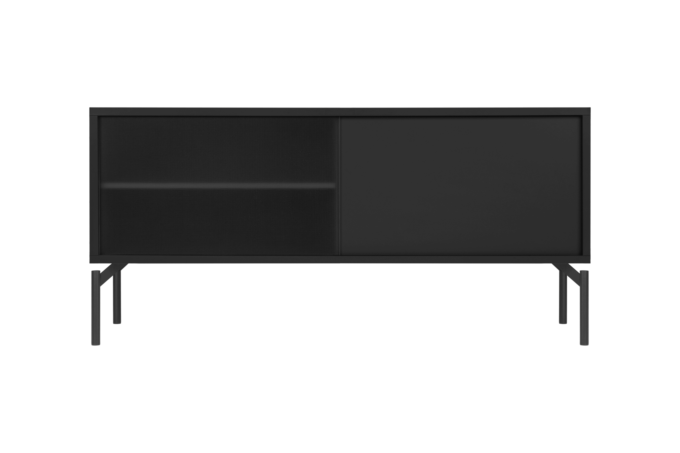 Met TV Unit - Small - Vulcano Black