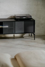 Met TV Unit - Small - Vulcano Black
