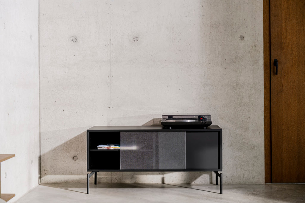 Met TV Unit - Small - Vulcano Black