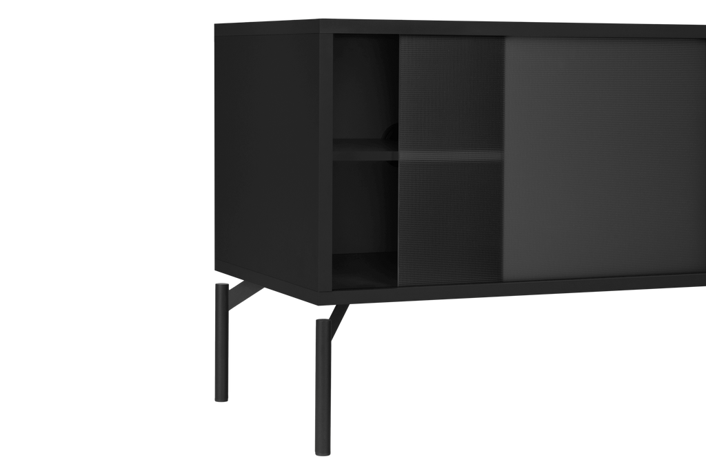 Met TV Unit - Small - Vulcano Black