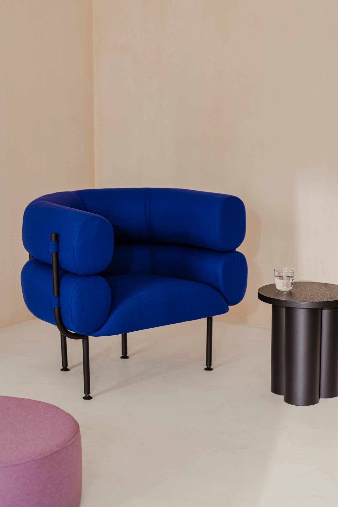 Fauteuil Ubi - Blueberry Pie Wool