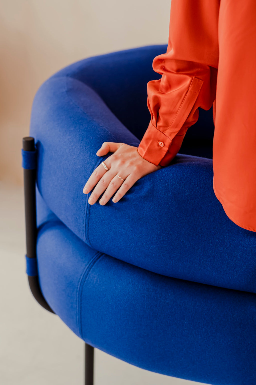 Fauteuil Ubi - Blueberry Pie Wool
