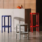 Tabouret Doon - Grand - Tomato Red