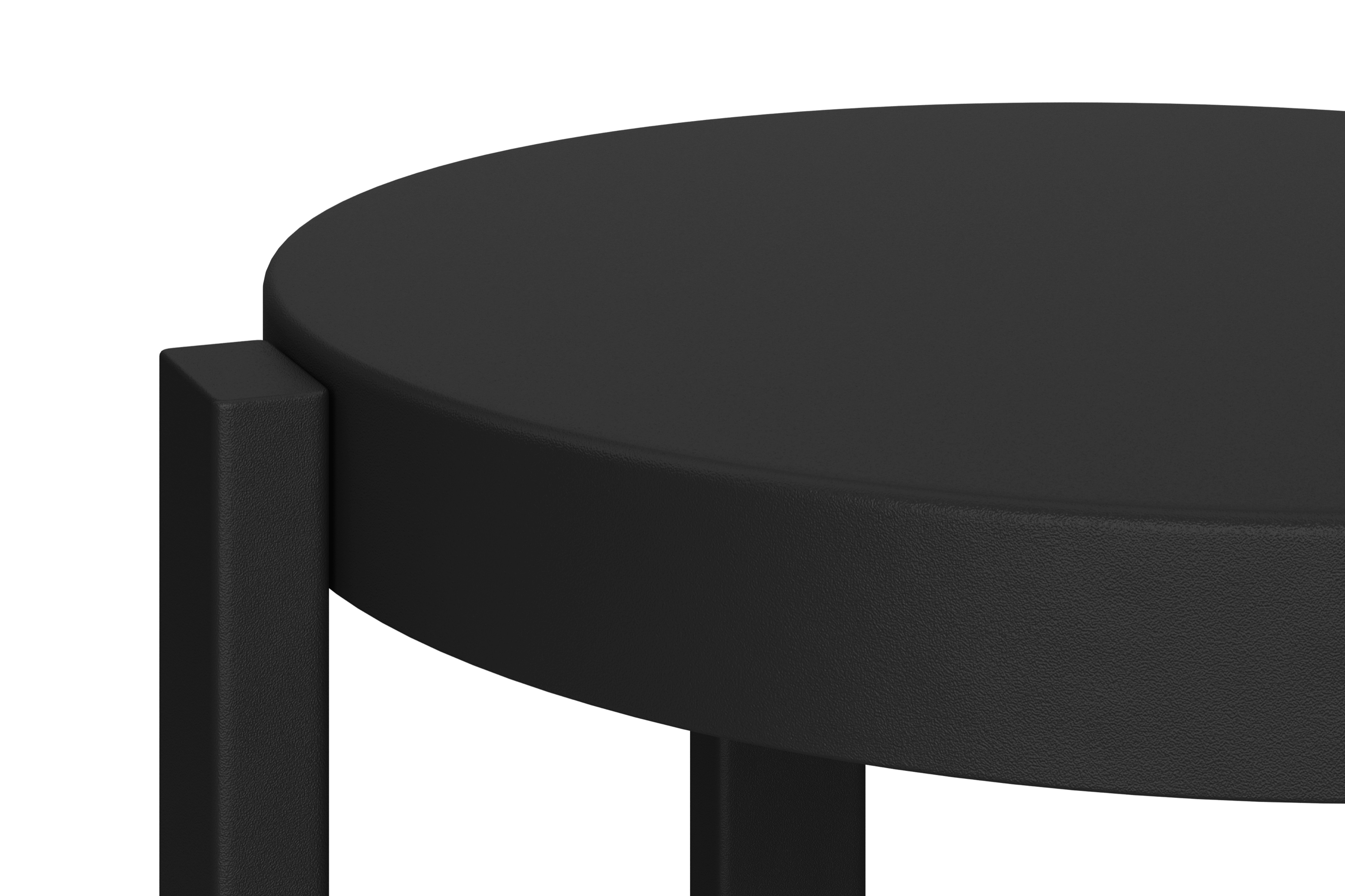 Tabouret Doon - Grand - Vulcano Black