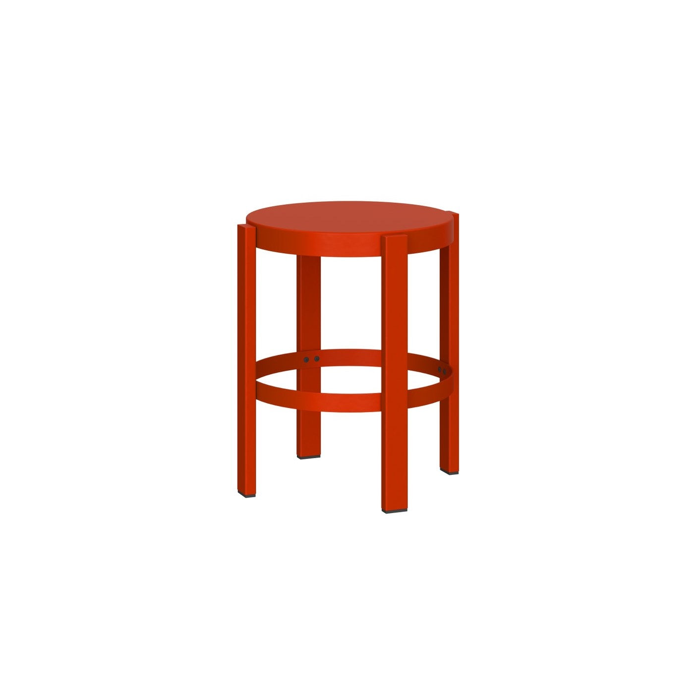 Tabouret Doon - Petit - Tomato Red